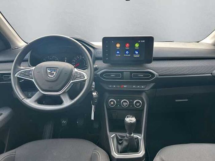 Dacia Sandero TCe 90 Comf. in graumet ,blau. schwarz