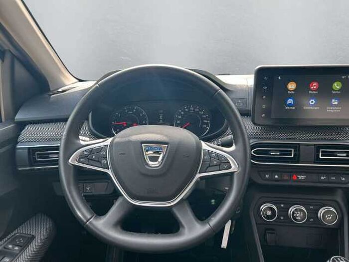 Dacia Sandero TCe 90 Comf. in graumet ,blau. schwarz