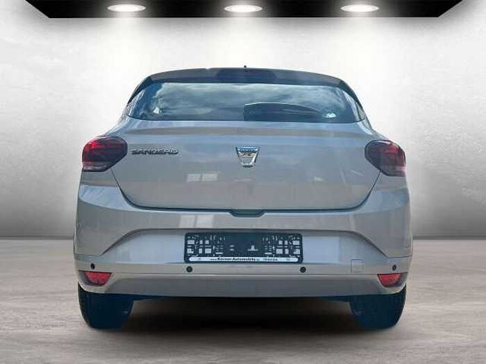 Dacia Sandero TCe 90 Comf. in graumet ,blau. schwarz